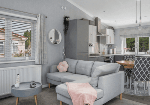 Example of successful furniture placement in a bright, welcoming living space by New Forest interior designer Loke Interiors